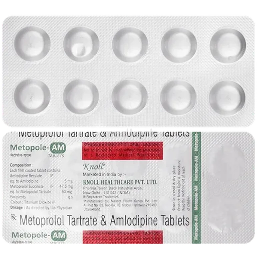 metopole am tablet 10's